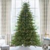 7.5' Alpine Fir Artificial Christmas Tree with 800 Warm White LED Lights