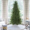 10' Alpine Fir Slim Artificial Christmas Tree Unlit