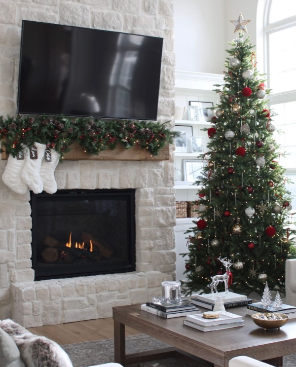 10' Alpine Fir Slim Artificial Christmas Tree Unlit