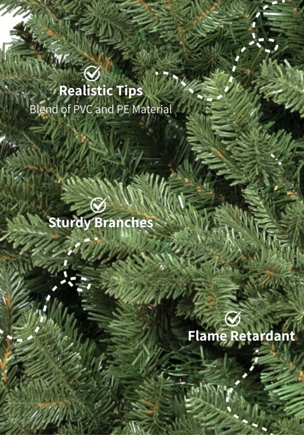 7.5' Aspen Fir Artificial Christmas Tree Unlit