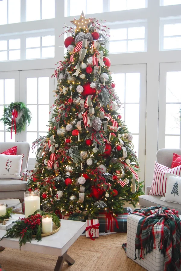 9' King Fraser Fir Artificial Christmas Tree Unlit