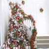 Copyofheidiparsonxx 10' Prince Flock® Artificial Christmas Tree with 750 Warm White LED Lights