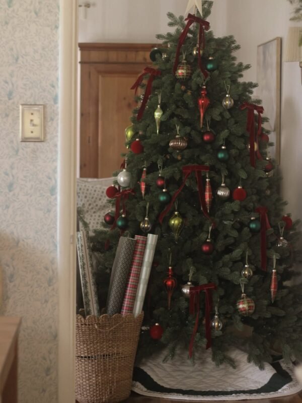 7.5' Cypress Spruce Artificial Christmas Tree Unlit