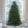 6.5' Yorkshire Fir Artificial Christmas Tree with 500 Warm White LED Lights