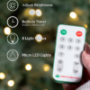 7.5' Scarlet Fir Artificial Christmas Tree with 800 Warm White LED Lights