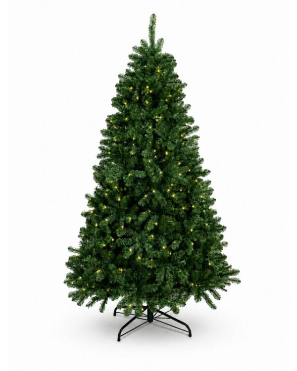 7' Hancock Spruce Artificial Christmas Tree 450 Warm White LED Lights