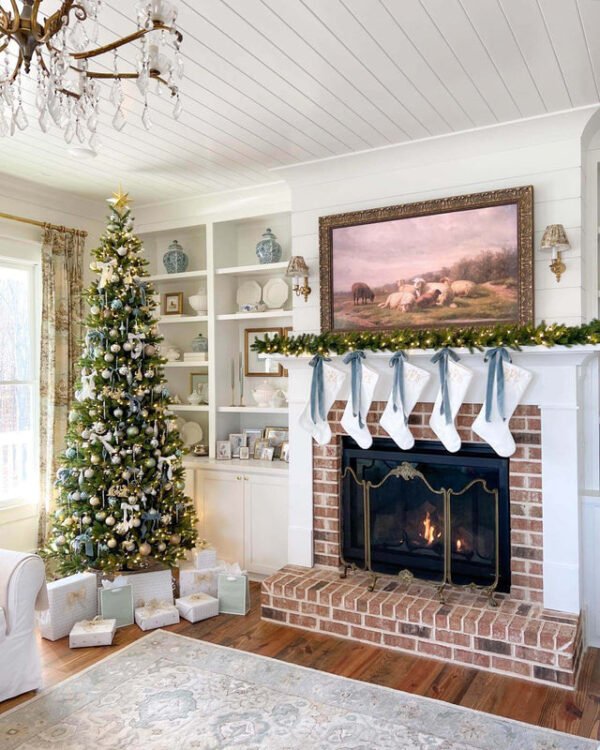 King-Fraser-Fir-Slim-Artificial-Christmas-Tree1_413ee054-a30b-4f13-ae4c-bf8fa71b52c7 7.5' King Fraser Fir Slim Artificial Christmas Tree Unlit