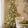 9' King Noble Fir Artificial Christmas Tree with 700 Warm White LED Lights