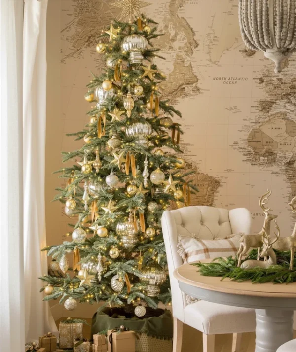 9' King Noble Fir Artificial Christmas Tree Unlit