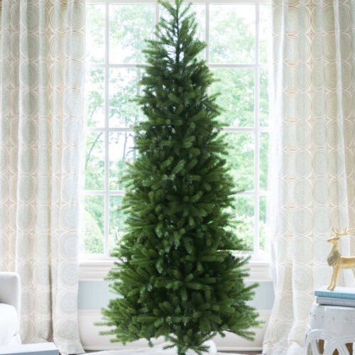 7.5' King Fraser Fir Slim Artificial Christmas Tree Unlit