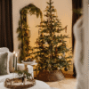7' King Noble Fir™ Artificial Christmas Tree with 500 Warm White LED Lights