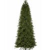 7.5' King Fraser Fir Slim Artificial Christmas Tree with 750 Warm White & Multi-Color LED Lights