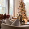 9' Queen Flock® Artificial Christmas Tree with 1100 Warm White LED Lights