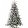 9' Queen Flock® Artificial Christmas Tree with 1100 Warm White LED Lights