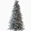 9' Queen Flock® Slim Artificial Christmas Tree Unlit