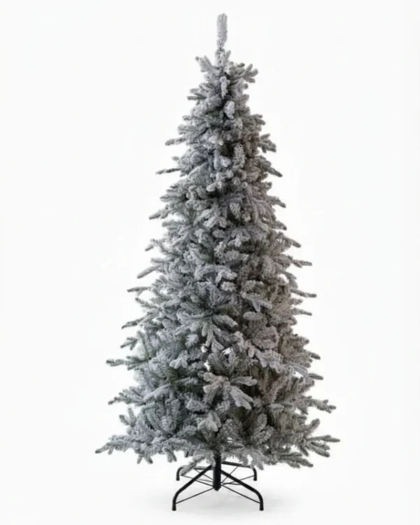9' Queen Flock® Slim Artificial Christmas Tree Unlit