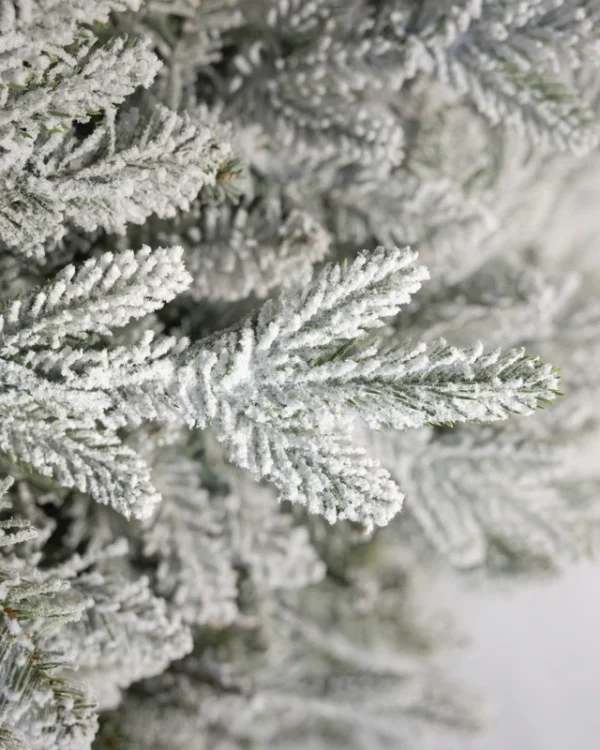 9' Queen Flock® Slim Artificial Christmas Tree Unlit