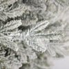 Queen_Flock_Tip 7.5' Queen Flock® Slim Artificial Christmas Tree With 650 Warm White LED Lights
