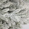 6.5' Queen Flock® Slim Artificial Christmas Tree With 500 Warm White LED Lights