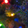 RealisticTipsBlendofPVCandPEMaterial_ae275045-79d6-46c2-bbc4-e0c660012c3b 12' King Douglas Fir Slim Artificial Christmas Tree with Warm White & Multi-Color LED Lights