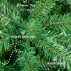 7' Hancock Spruce Artificial Christmas Tree 450 Warm White LED Lights