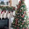 RoyalFir 7.5' Royal Fir Artificial Christmas Tree with 1000 Warm White & Multi-Color LED Lights