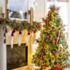 RoyalFirLED 6.5' Royal Fir Artificial Christmas Tree with 850 Warm White & Multi-Color LED Lights