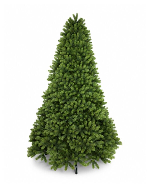 12' Royal Fir Artificial Christmas Tree with 2000 Warm White & Multi-Color LED Lights