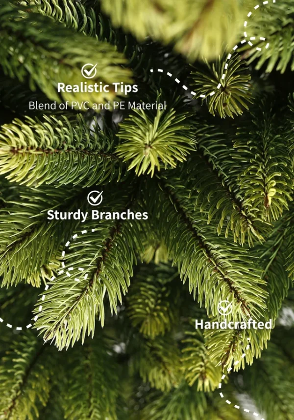 9' Royal Fir Slim Artificial Christmas Tree Unlit