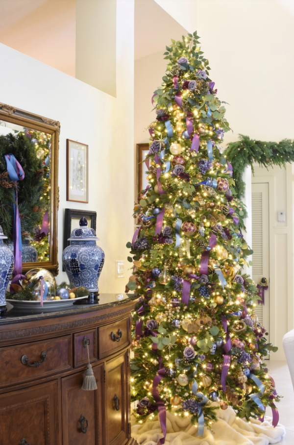 Royal_Fir_slim_3 7.5' Royal Fir Slim Artificial Christmas Tree Unlit