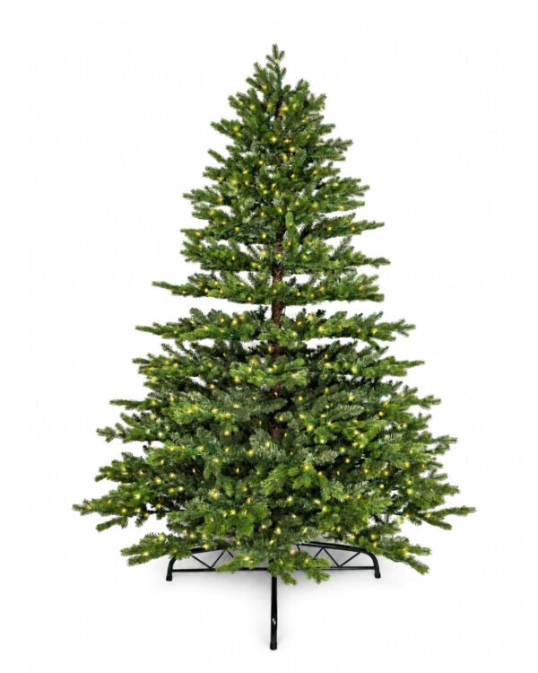 7.5' Rushmore Fir Artificial Christmas Tree 750 Warm White LED Lights