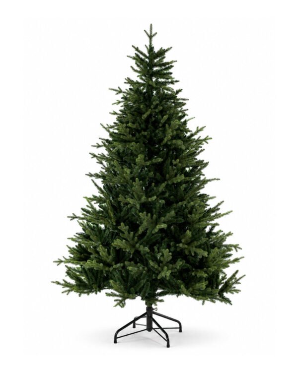 ScarletFirWhiteBackground 6.5' Scarlet Fir Artificial Christmas Tree Unlit