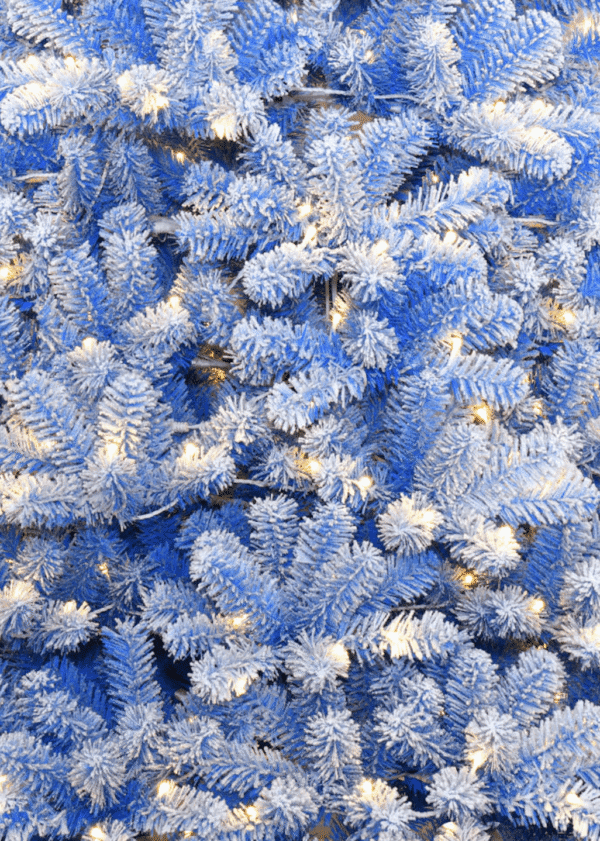 Screen_Shot_2019-12-02_at_4.22.53_PM 7.5' Duchess Blue Flock Artificial Christmas Tree with 600 Warm White LED Lights