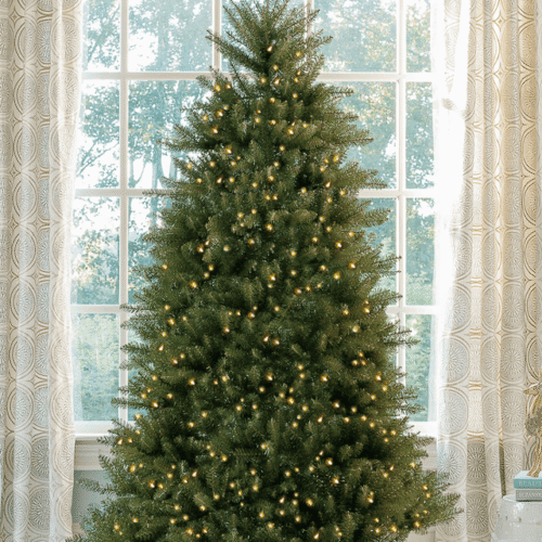 Yorkshire-Fir-v1_04242c5f-9b81-4149-ad07-5298525c13ae 7.5' Yorkshire Fir Artificial Christmas Tree with 600 Warm White LED Lights