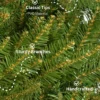 9' Yorkshire Fir Slim Artificial Christmas Tree Unlit