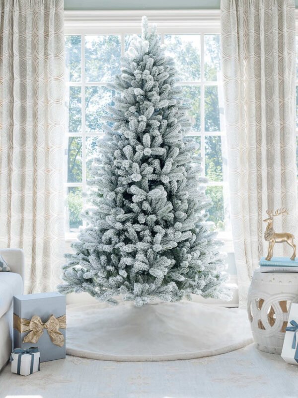 king-flock-artificial-christmas-tree 6.5' King Flock® Artificial Christmas Tree Unlit