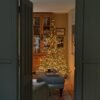 7' King Noble Fir™ Artificial Christmas Tree with 500 Warm White LED Lights