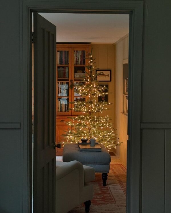 7' King Noble Fir™ Artificial Christmas Tree with 500 Warm White LED Lights